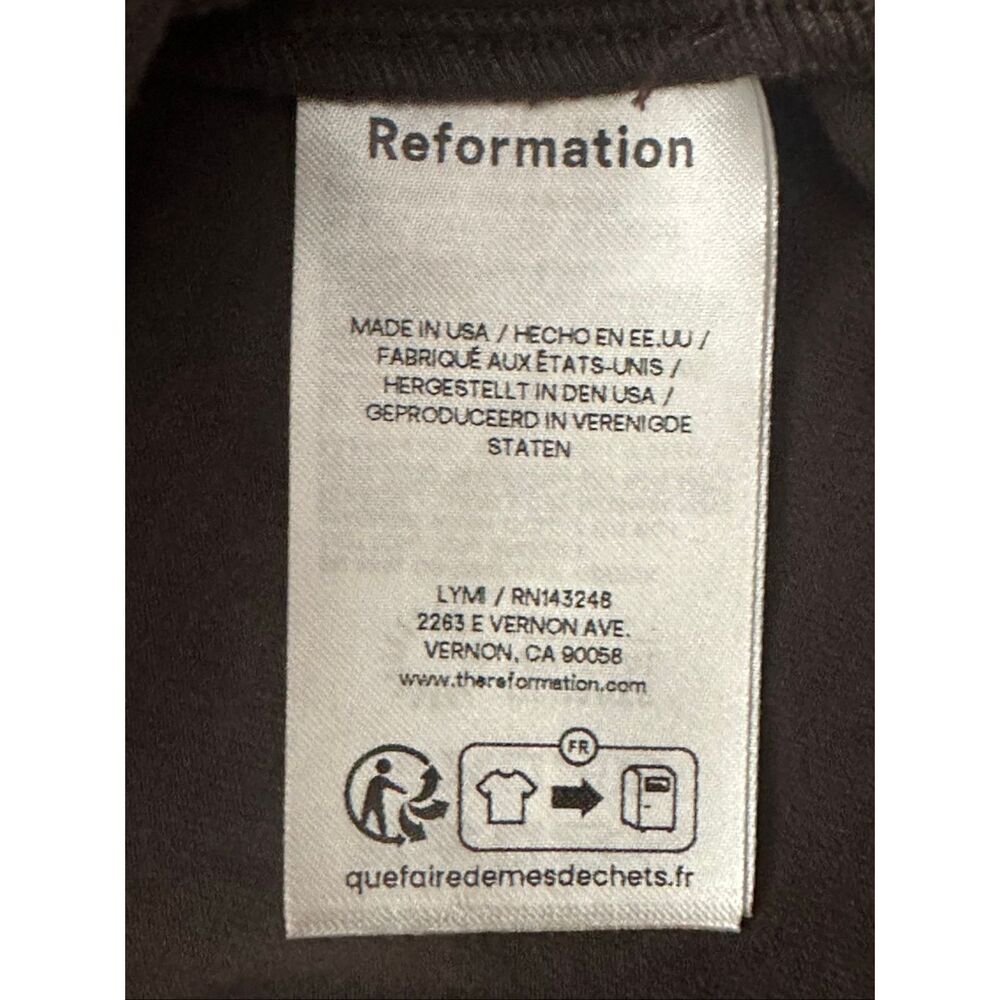 Reformation Tefi Vest Top I Brown Size: M - Picture 6 of 6